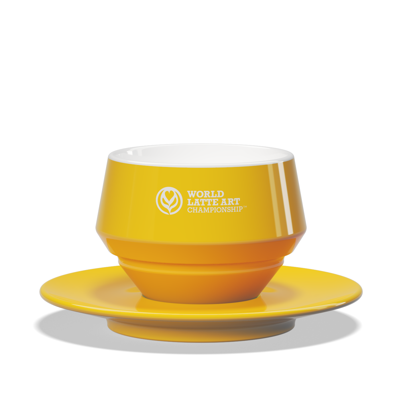 1 x Maniko Milk Cup with Saucer - WLAC Copenhagen 2024 Official Mug