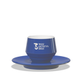 1 x Maniko Double Coffee Cup with Saucer - WLAC Geneve 2025 Official Mug