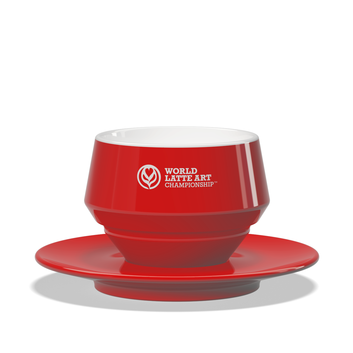 1 x Maniko milk cup with saucer - WLAC San Diego 2026 Official Mug