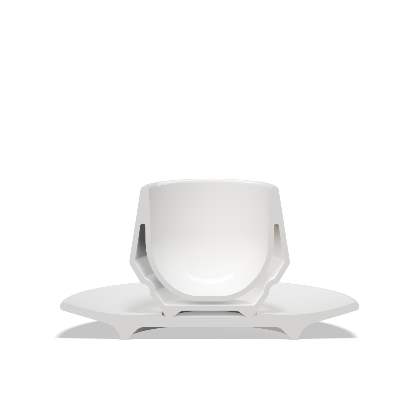1 x Maniko Double Coffee Cup with Saucer