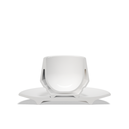1 x Maniko Double Coffee Cup with Saucer