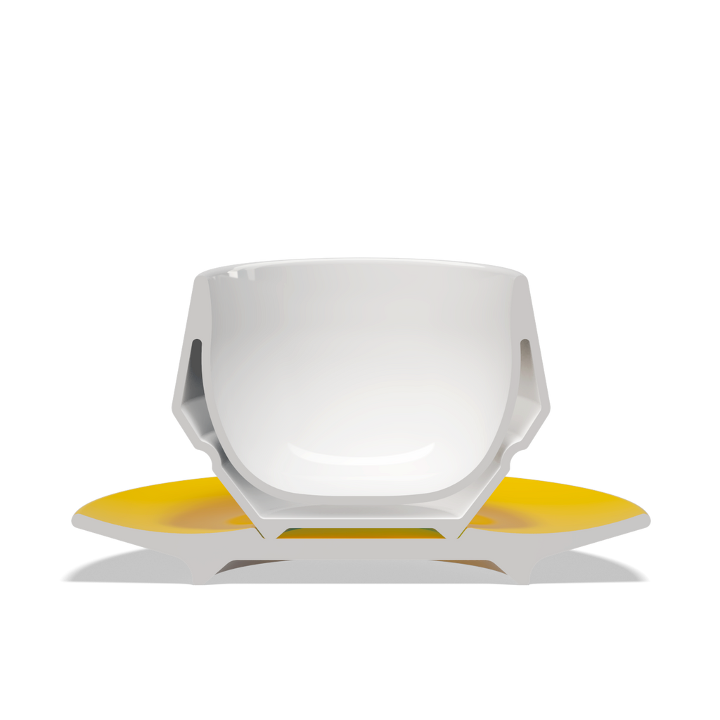 1 x Maniko Milk Cup with Saucer - WLAC Geneve 2025 Official Mug