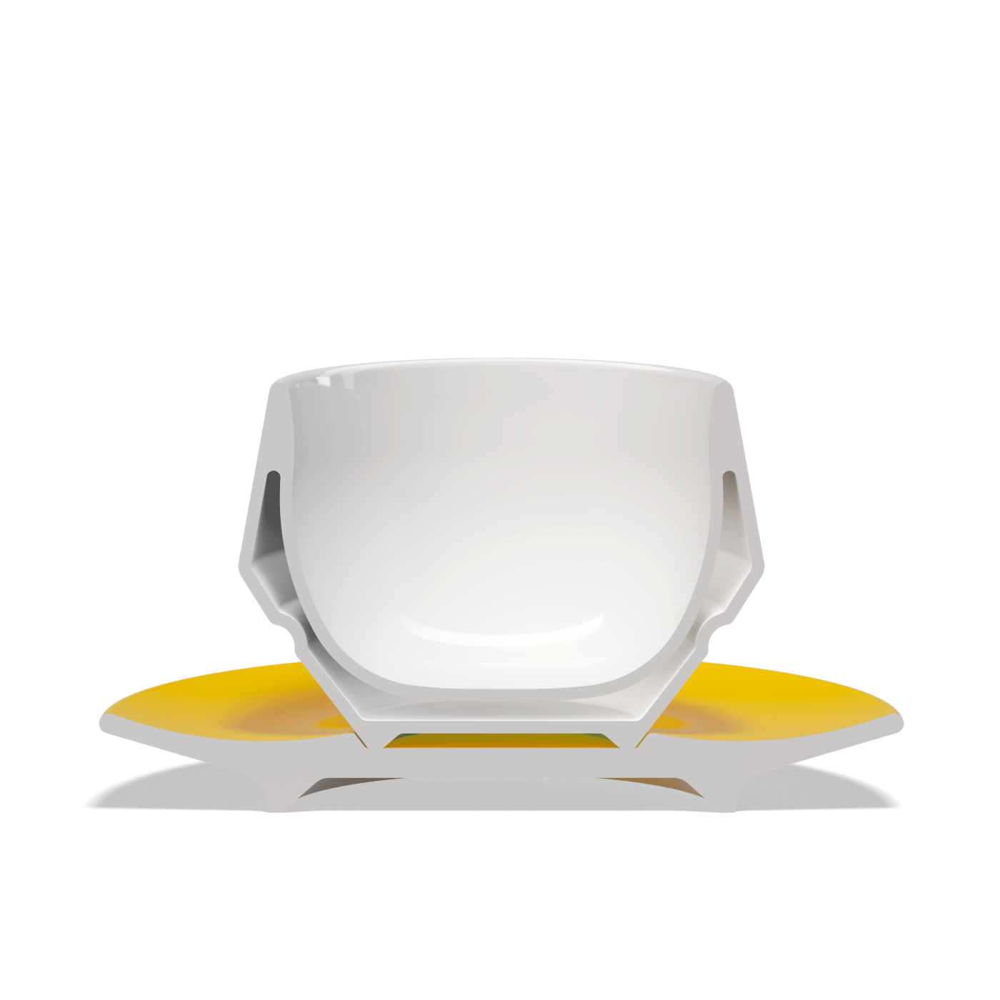 1 x Maniko Milk Cup with Saucer - WLAC Geneve 2025 Official Mug