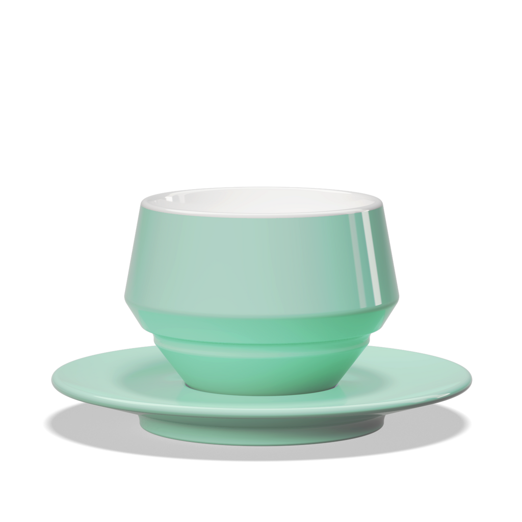 1 x Maniko milk cup with saucer