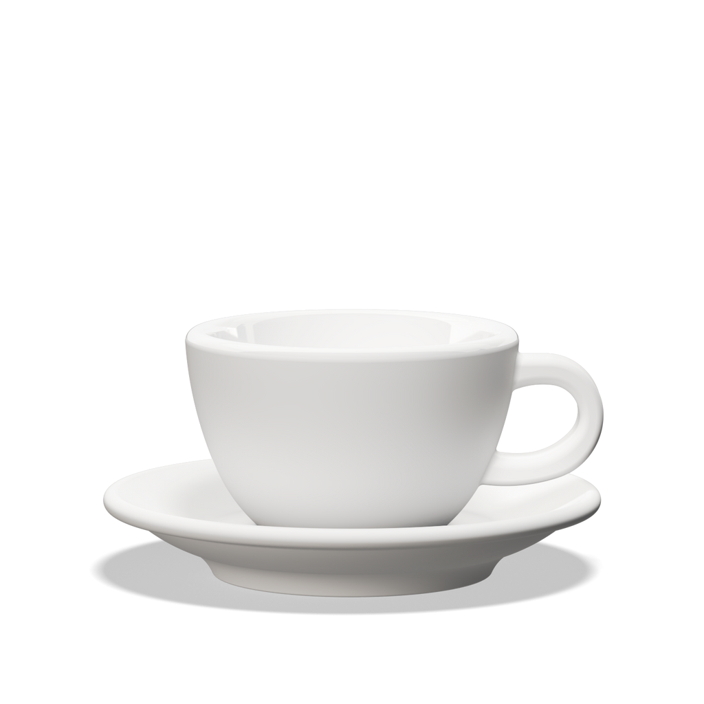 1 x Tulipano Cappuccino Cup with Saucer