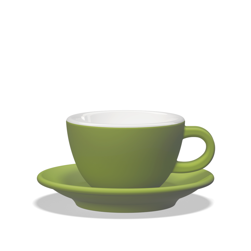 1 x Tulipano Cappuccino Cup with Saucer