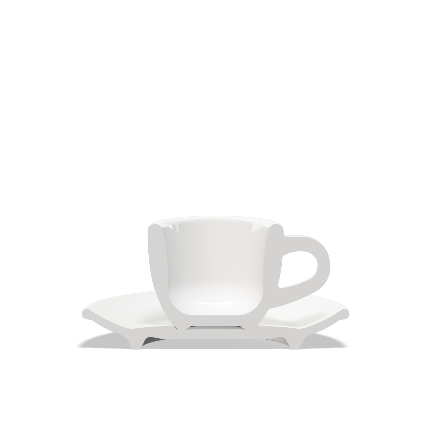 1 x Tulipano Espresso Cup with Saucer