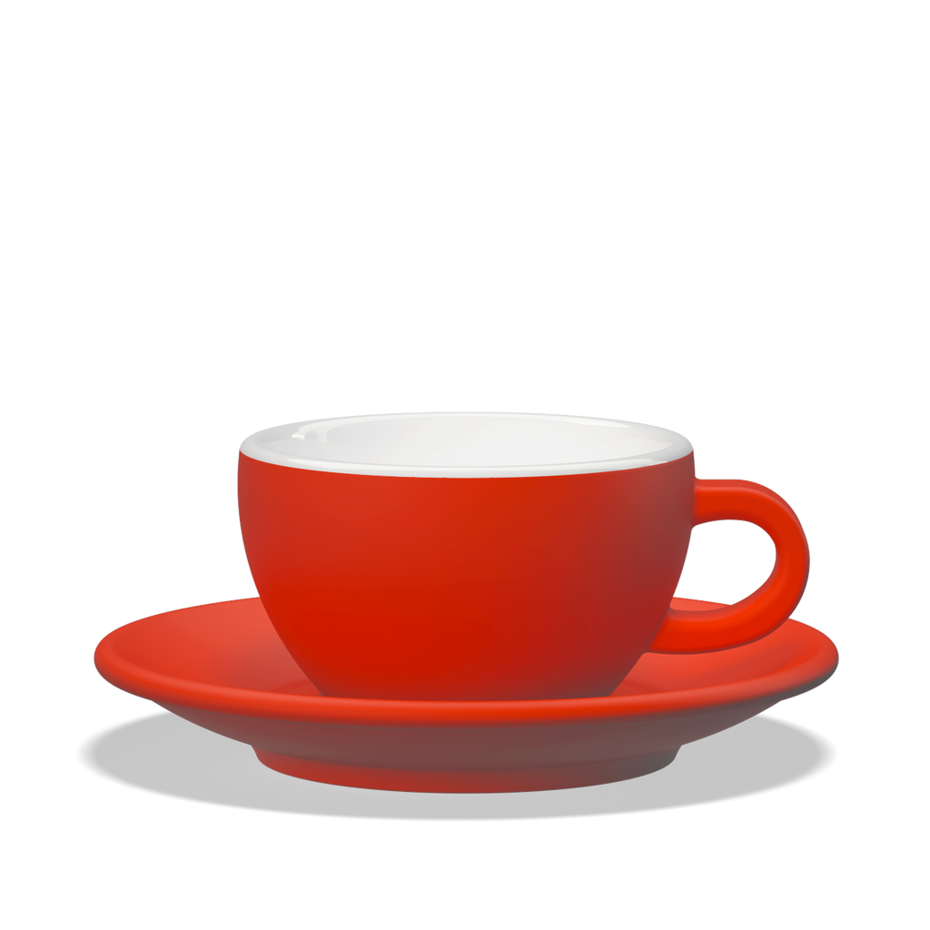 1 x Tulipano Milk Cup 260cc with Saucer