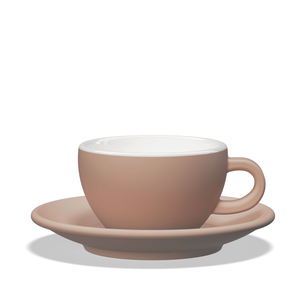1 x Tulipano Milk Cup 260cc with Saucer