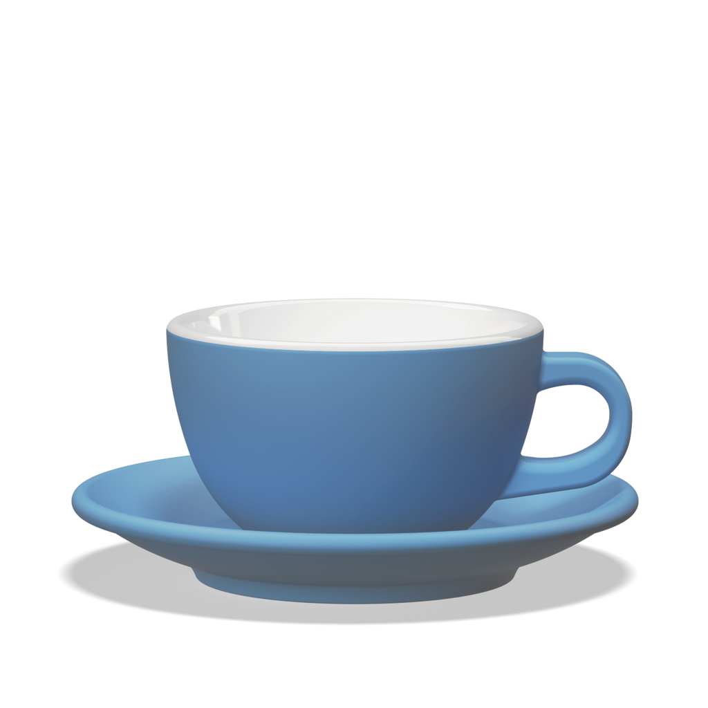 1 x Tulipano Milk Cup 300cc with Saucer